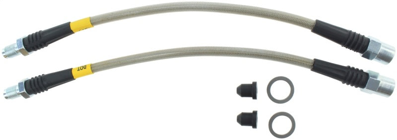 StopTech 12-13 BMW 335i SS Rear Brake Lines Stoptech Brake Line Kits  AXOPROS
