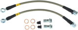 StopTech 15-17 Volkswagen GTI Stainless Steel Rear Brake Lines Stoptech Brake Line Kits  AXOPROS
