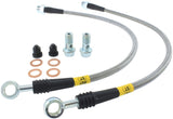 StopTech 2005 Chevrolet/GMC Silverado/Sierra 1500 Stainless Steel Rear Brake Lines Stoptech Brake Line Kits  AXOPROS