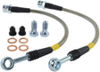 StopTech 2015 VW Golf R Stainless Steel Rear Brake Lines Stoptech Brake Line Kits  AXOPROS