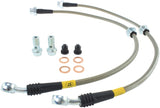 StopTech 89-1/98 Nissan 240SX Stainless Steel Front Brake Lines Stoptech Brake Line Kits  AXOPROS