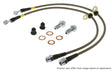 StopTech 89-98 Nissan 240SX (300ZX Upgrade) Rear Stainless Steel Brake Lines Stoptech Brake Line Kits  AXOPROS
