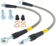 StopTech 89-98 Nissan 240SX (OE Upgrade) Stainless Steel Rear Brake Lines Stoptech Brake Line Kits  AXOPROS