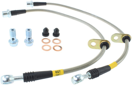 StopTech 92-01 Toyota Camry Stainless Steel Rear Brake Lines Stoptech Brake Line Kits  AXOPROS