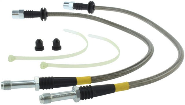 StopTech 94-98 VW Golf Front Stainless Steel Brake Line Kit Stoptech Brake Line Kits  AXOPROS