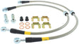StopTech 95-99 Mitsubishi Eclipse Stainless Steel Front Brake Lines Stoptech Brake Line Kits  AXOPROS