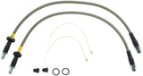 StopTech 96-02 BMW Z3 / 06-09 Z4 / 92-00 318i / 97-00 323 / 90-99 BMW 325/328 SS Front Brake Lines Stoptech Brake Line Kits  AXOPROS