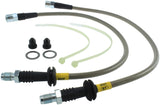 StopTech 96-02 BMW Z3 / 06-09 Z4 / 92-00 318i / 97-00 323 / 90-99 BMW 325/328 SS Front Brake Lines Stoptech Brake Line Kits  AXOPROS