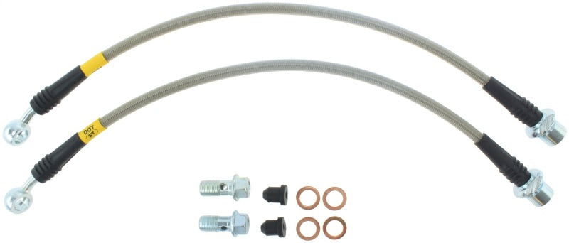 StopTech 96 Audi S4 / 06-10 Lexus IS250/IS350 Stainless Steel Rear Brake Lines Stoptech Brake Line Kits  AXOPROS