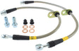 StopTech 97-01 Honda Prelude Stainless Steel Front Brake Lines Stoptech Brake Line Kits  AXOPROS