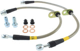 StopTech 97-01 Honda Prelude Stainless Steel Front Brake Lines Stoptech Brake Line Kits  AXOPROS