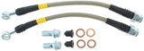 StopTech 98-02 Chevy Camaro Stainless Steel Rear Brake Lines Stoptech Brake Line Kits  AXOPROS