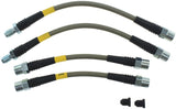 StopTech Audi Rear Stainless Steel Brake Line Kit Stoptech Brake Line Kits  AXOPROS