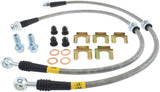 StopTech Evo 8 & 9 Stainless Steel Front Brake lines Stoptech Brake Line Kits  AXOPROS