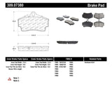 StopTech Performance 97-04 Porsche Boxster / 00-08 Boxster S / 98-08 911 Rear Brake Pads Stoptech Brake Pads - Performance  AXOPROS