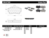 StopTech Performance 97-04 Porsche Boxster / 00-08 Boxster S / 98-08 911 Rear Brake Pads Stoptech Brake Pads - Performance  AXOPROS