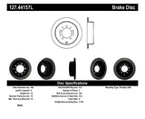 StopTech Slotted & Drilled Sport Brake Rotor Stoptech Brake Rotors - Slot & Drilled  AXOPROS