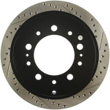 StopTech Slotted & Drilled Sport Brake Rotor Stoptech Brake Rotors - Slot & Drilled  AXOPROS