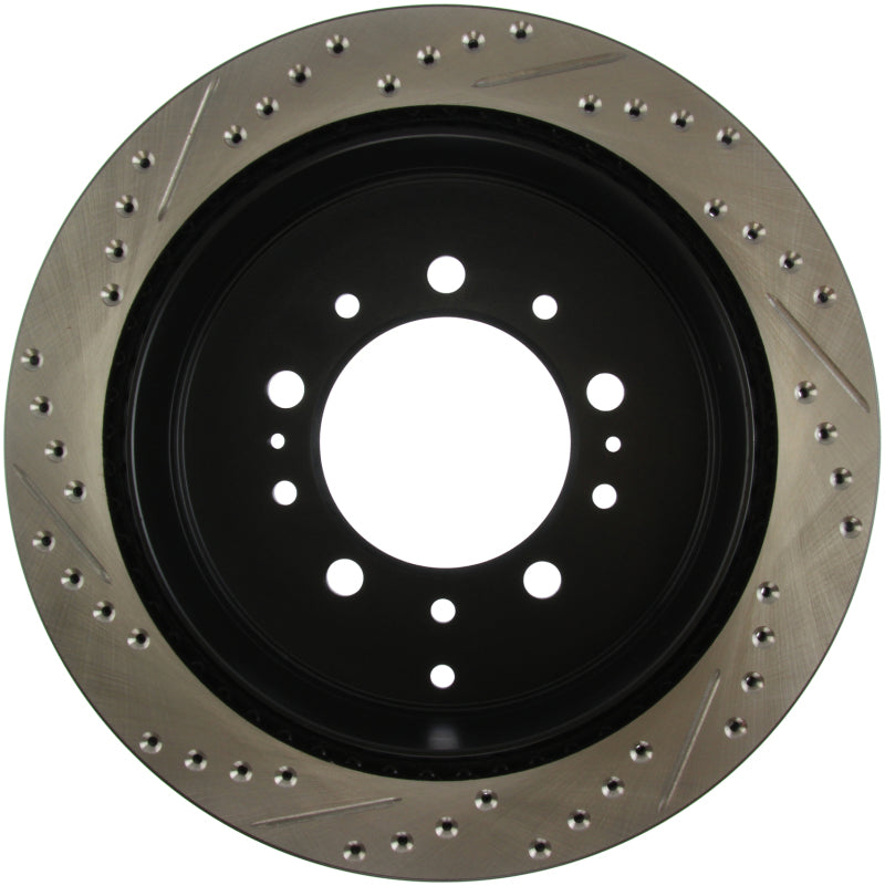 StopTech Slotted & Drilled Sport Brake Rotor Stoptech Brake Rotors - Slot & Drilled  AXOPROS