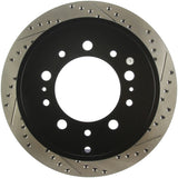 StopTech Slotted & Drilled Sport Brake Rotor Stoptech Brake Rotors - Slot & Drilled  AXOPROS