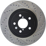 StopTech Slotted & Drilled Sport Brake Rotor Stoptech Brake Rotors - Slot & Drilled  AXOPROS