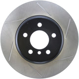 StopTech Sport 14-15 BMW 435i Rear Left Slotted Brake Rotor Stoptech Brake Rotors - Slotted  AXOPROS