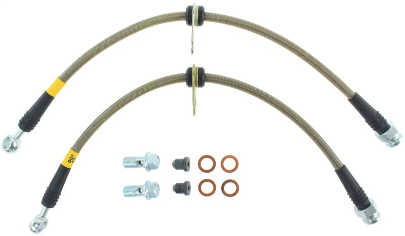 StopTech Stainless Steel Brake Line Kit - Front Stoptech Brake Line Kits  AXOPROS