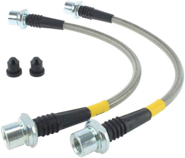 StopTech Stainless Steel Front Brake lines for 95-07 Toyota 4 Runner Stoptech Brake Line Kits  AXOPROS