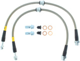 StopTech Stainless Steel Front Brake lines for 99-03 Mazda Protege Stoptech Brake Line Kits  AXOPROS