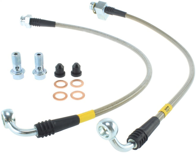 StopTech Stainless Steel Rear Brake Line Kit Stoptech Brake Line Kits  AXOPROS