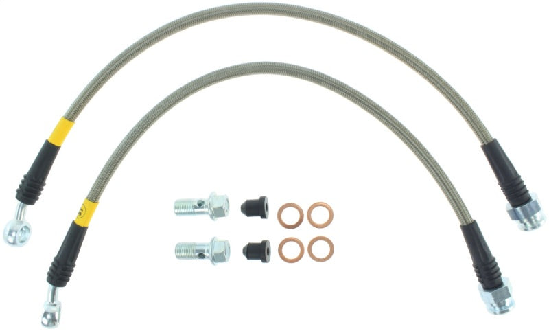 StopTech Stainless Steel Rear Brake lines for Mazda 93-95 RX-7 Stoptech Brake Line Kits  AXOPROS