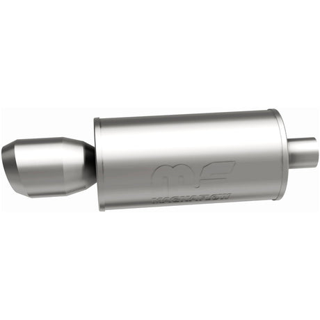 Straight-Through Performance Muffler; 2.25/4.5in. Center/Center; 7x14x7 Body MagnaFlow Exhaust Products Exhaust Muffler  AXOPROS
