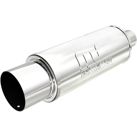 Straight-Through Performance Muffler; 2.25/4in. Center/Center; 5x14x5 Body MagnaFlow Exhaust Products Exhaust Muffler  AXOPROS