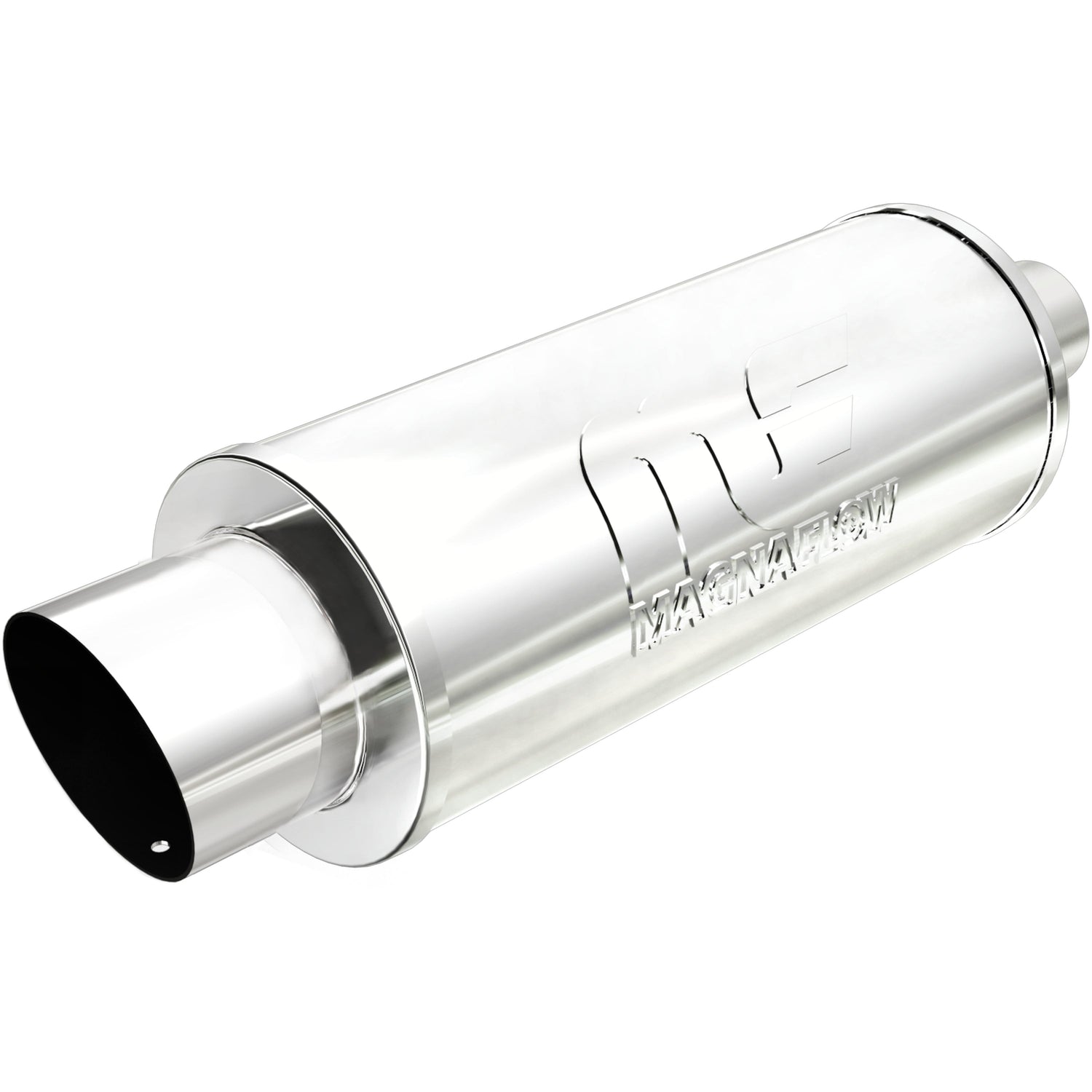 Straight-Through Performance Muffler; 2.25/4in. Center/Center; 6x14x6 Body MagnaFlow Exhaust Products Exhaust Muffler  AXOPROS