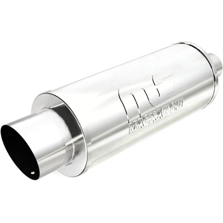 Straight-Through Performance Muffler; 2.25/4in. Center/Center; 6x14x6 Body MagnaFlow Exhaust Products Exhaust Muffler  AXOPROS