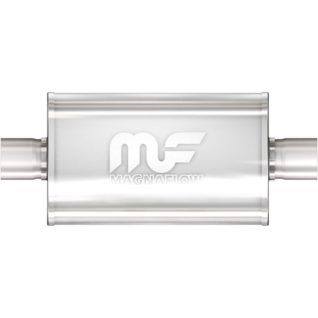 Straight-Through Performance Muffler; 2.5in. Center/Center; 5x6x8 Body MagnaFlow Exhaust Products Exhaust Muffler  AXOPROS