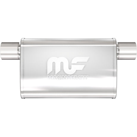 Straight-Through Performance Muffler; 2.5in. Offset Same Side; 4x14x9 Body MagnaFlow Exhaust Products Exhaust Muffler  AXOPROS