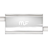 Straight-Through Performance Muffler; 2.5in. Offset/Offset; 5x22x11 Body MagnaFlow Exhaust Products Exhaust Muffler  AXOPROS
