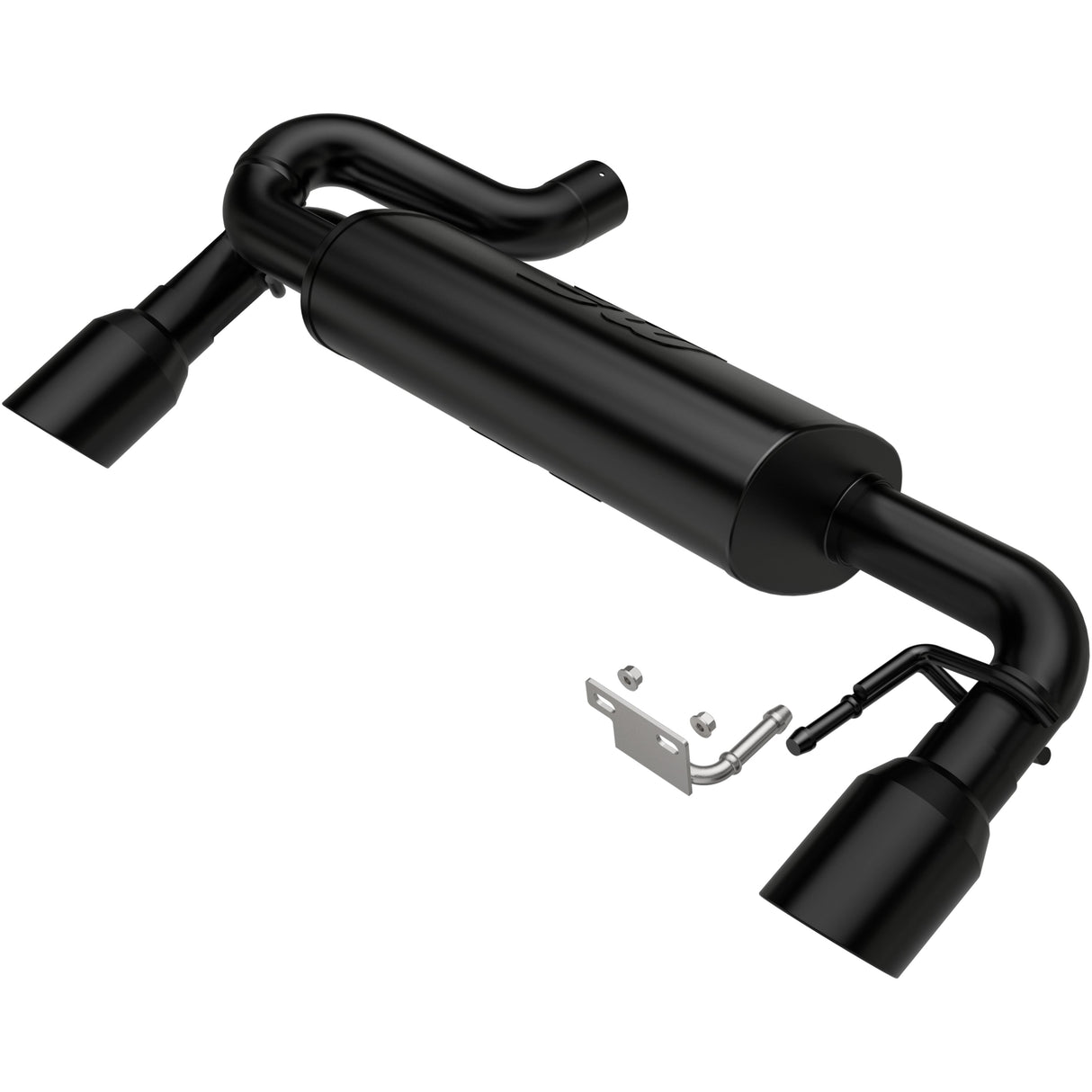Street Series Black Axle-Back System MagnaFlow Exhaust Products Exhaust System Kit  AXOPROS