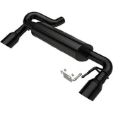 Street Series Black Axle-Back System MagnaFlow Exhaust Products Exhaust System Kit  AXOPROS