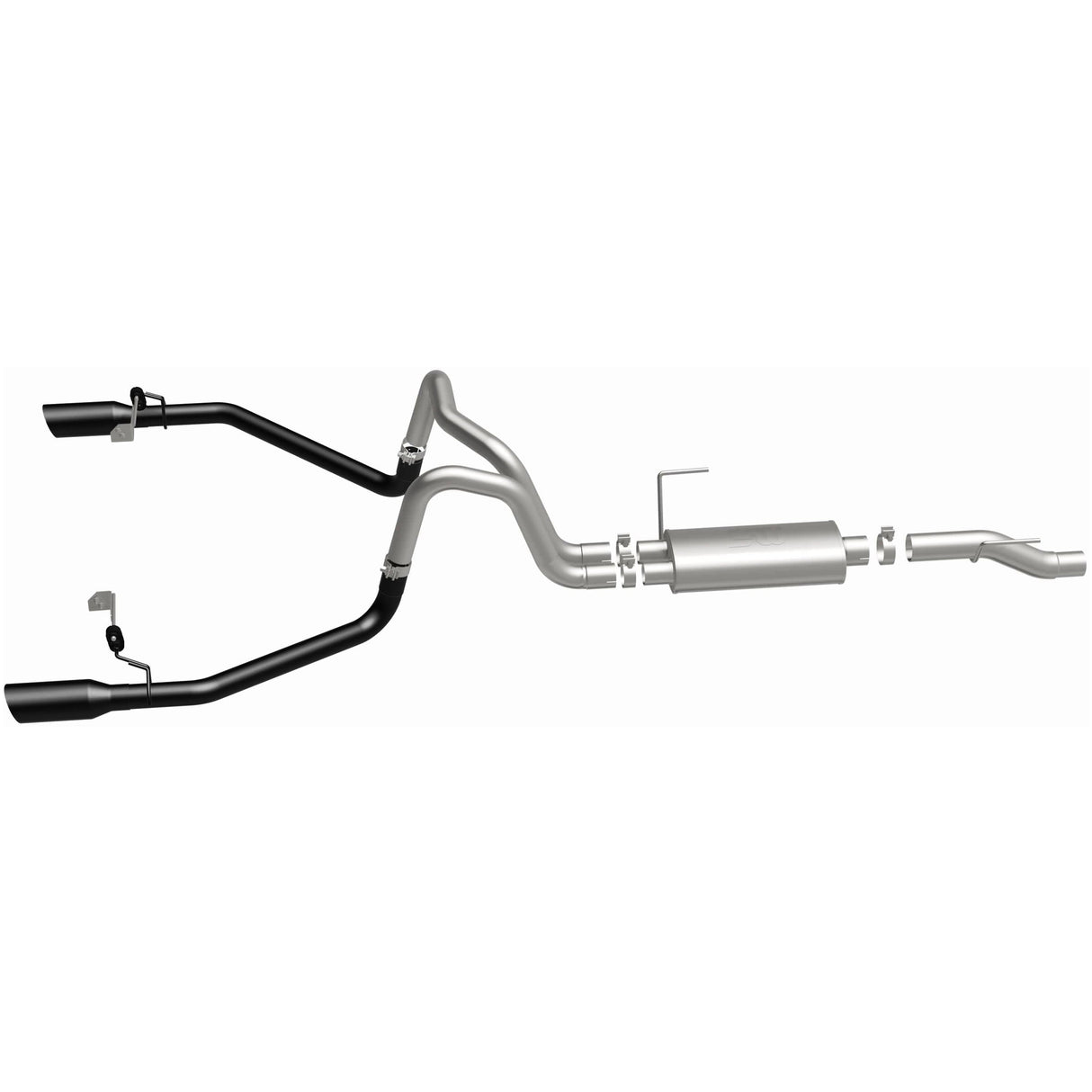 Street Series Black Cat-Back System MagnaFlow Exhaust Products Exhaust System Kit  AXOPROS