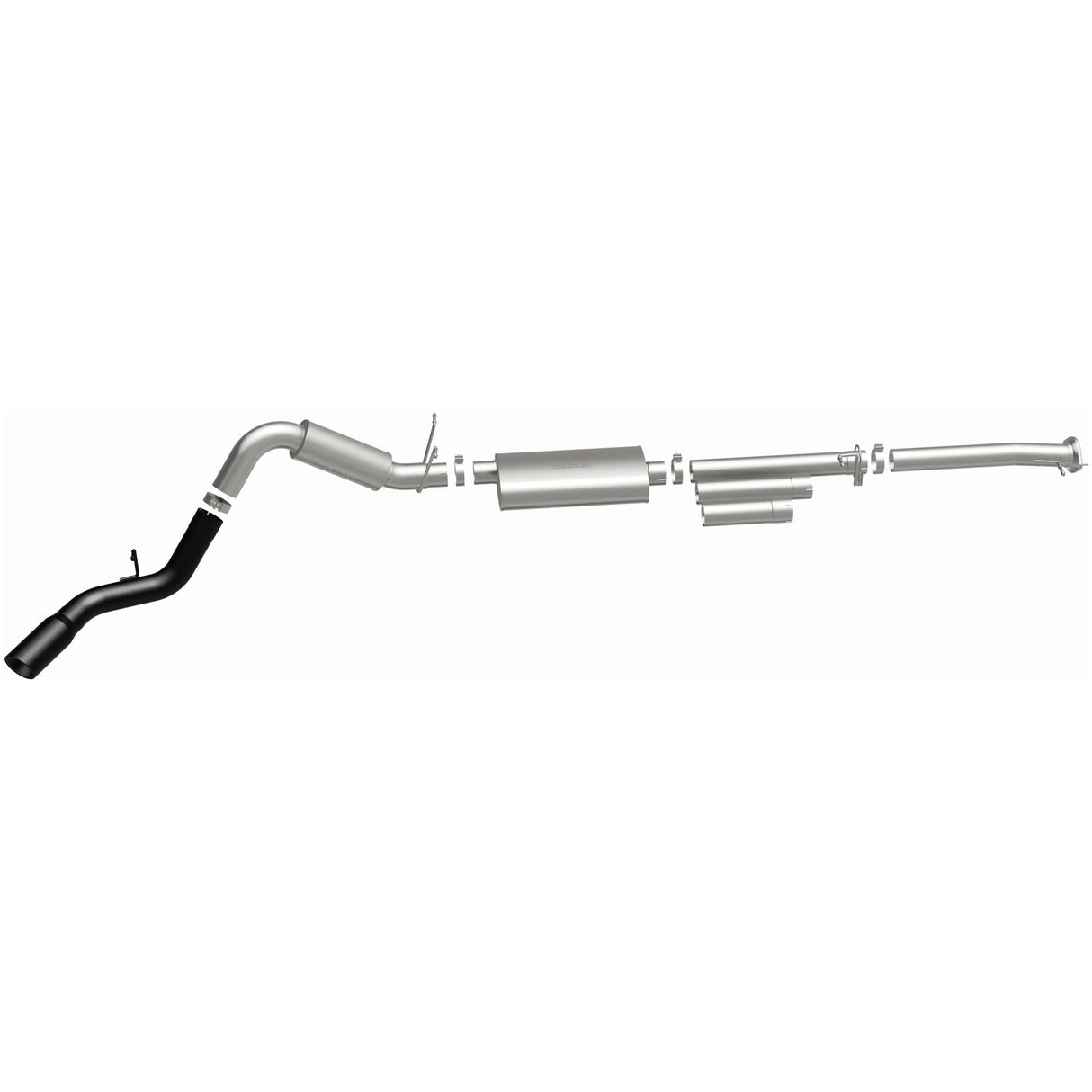Street Series Black Cat-Back System MagnaFlow Exhaust Products Exhaust System Kit  AXOPROS