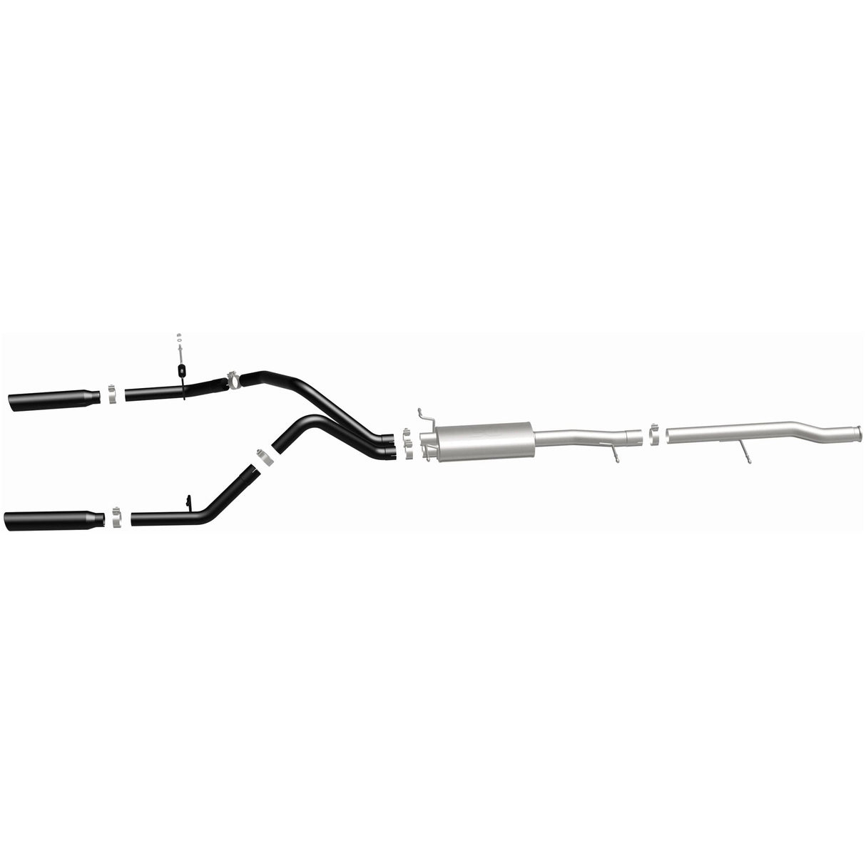 Street Series Black Cat-Back System MagnaFlow Exhaust Products Exhaust System Kit  AXOPROS