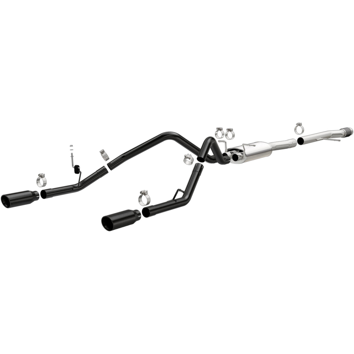 Street Series Black Cat-Back System MagnaFlow Exhaust Products Exhaust System Kit  AXOPROS