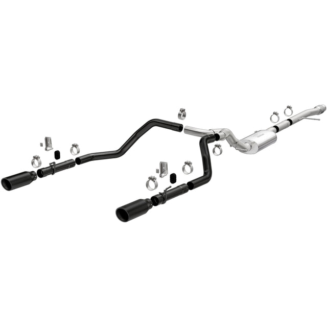 Street Series Black Cat-Back System MagnaFlow Exhaust Products Exhaust System Kit  AXOPROS