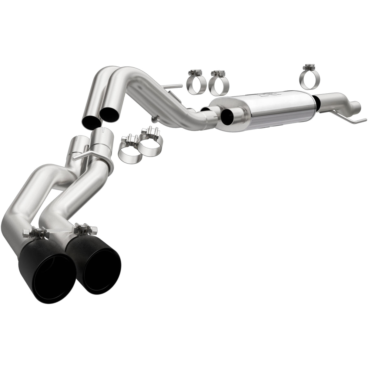 Street Series Black Cat-Back System MagnaFlow Exhaust Products Exhaust System Kit  AXOPROS