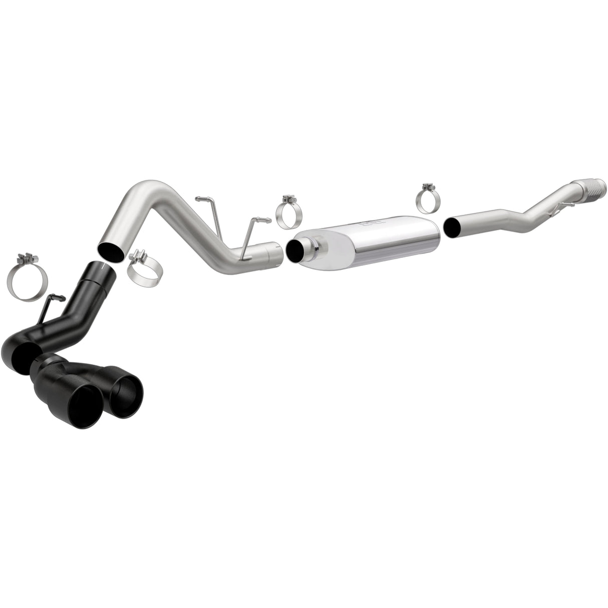 Street Series Black Cat-Back System MagnaFlow Exhaust Products Exhaust System Kit  AXOPROS