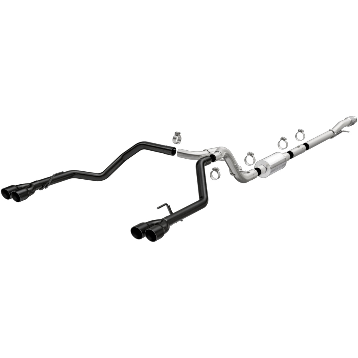 Street Series Black Cat-Back System MagnaFlow Exhaust Products Exhaust System Kit  AXOPROS