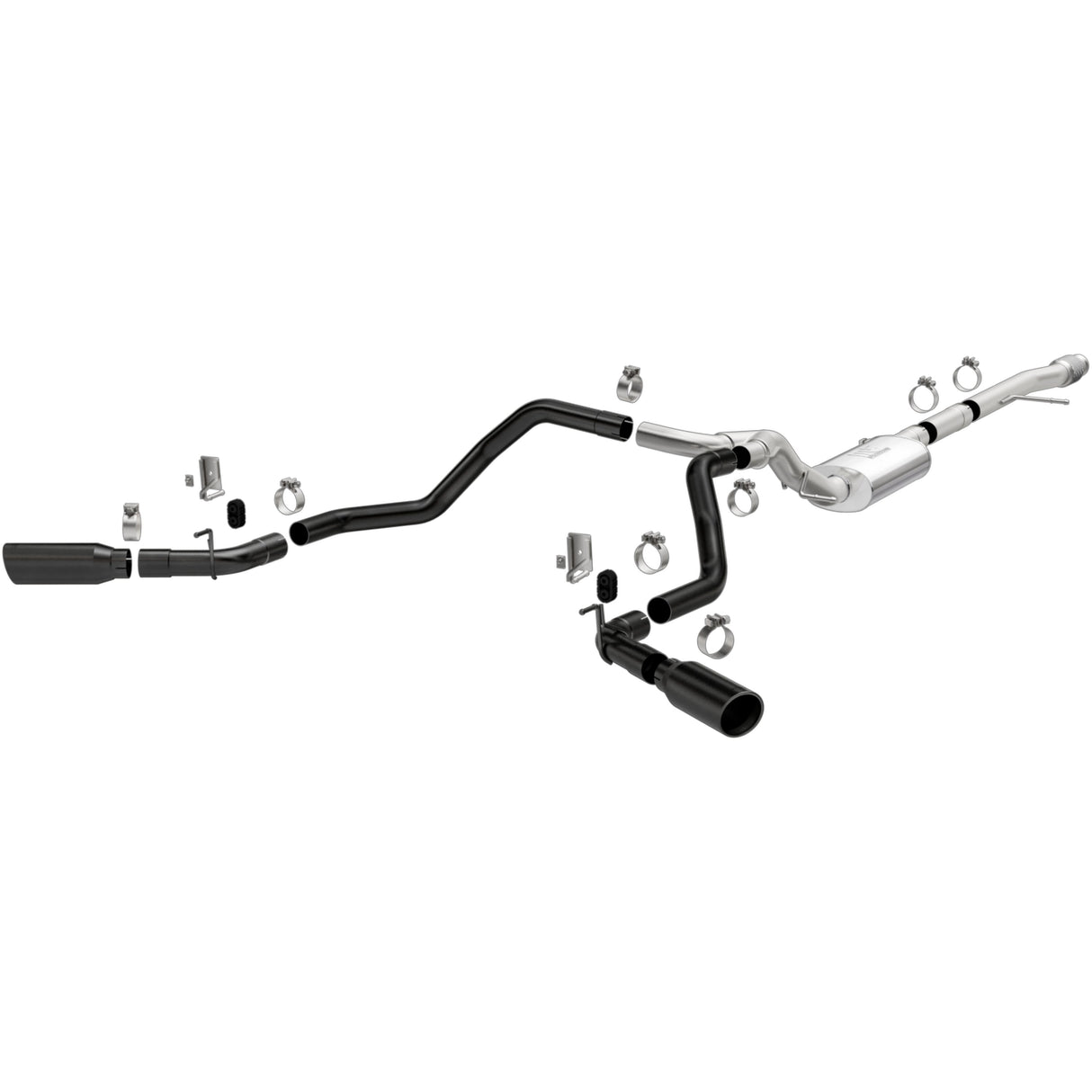 Street Series Black Cat-Back System MagnaFlow Exhaust Products Exhaust System Kit  AXOPROS