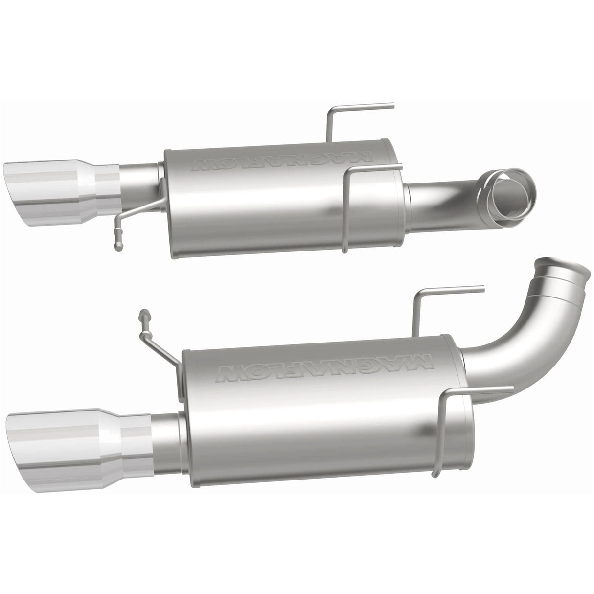 Street Series Stainless Axle-Back System MagnaFlow Exhaust Products Exhaust System Kit  AXOPROS